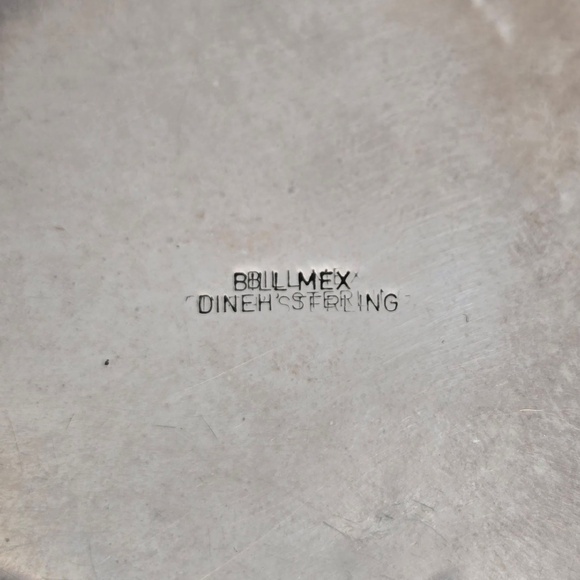 Bill Mex Dineh' Large Sterling Silver Charoite Pendant  #20985 - Picture 5 of 6